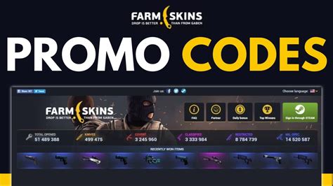 Farmskins promo codes .